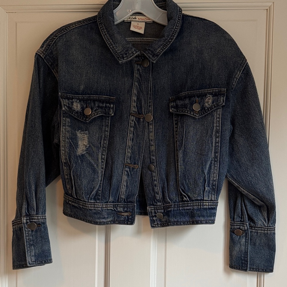 Flying Tomato Blue Denim Jacket
